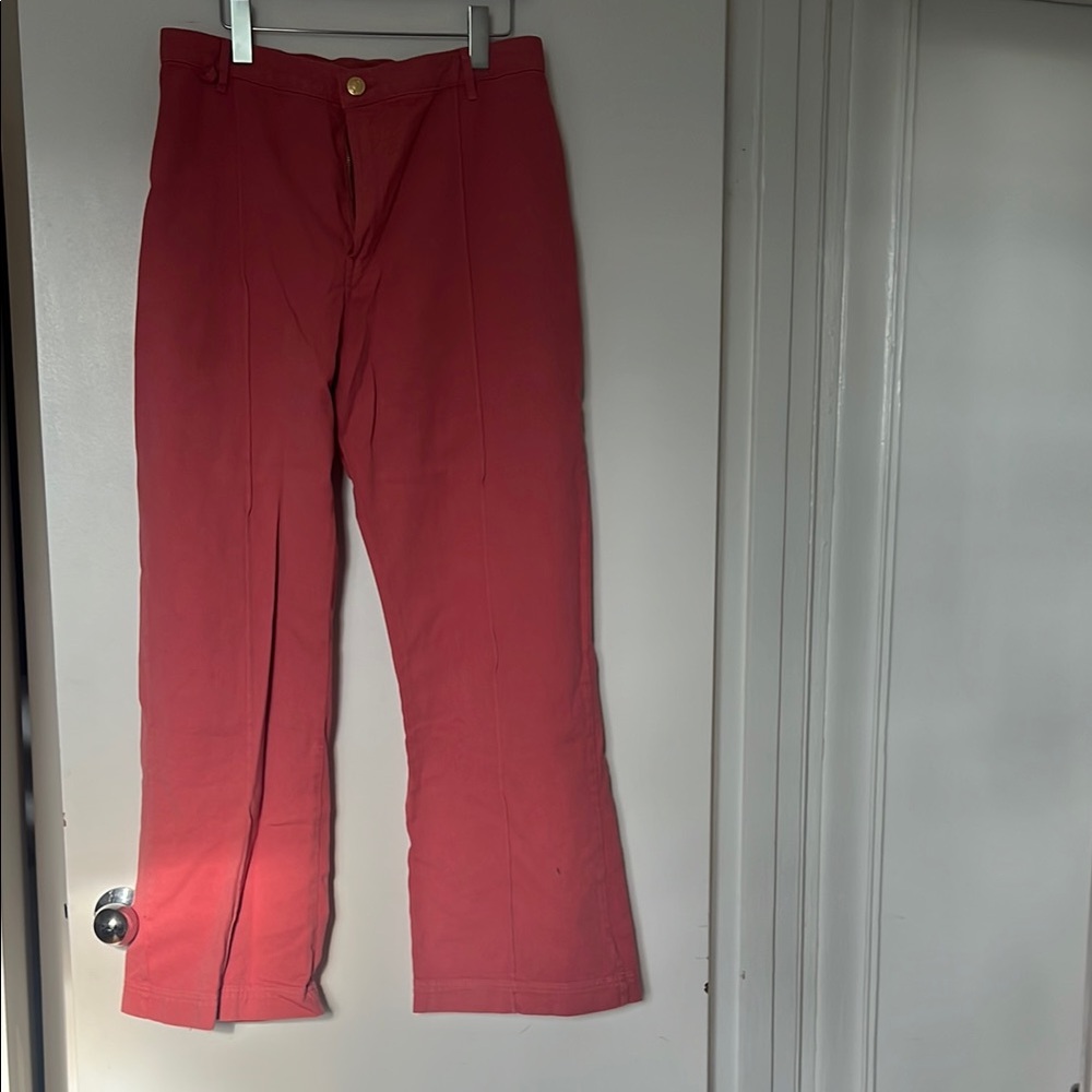 Big Bud Press Western Pants in Coral
